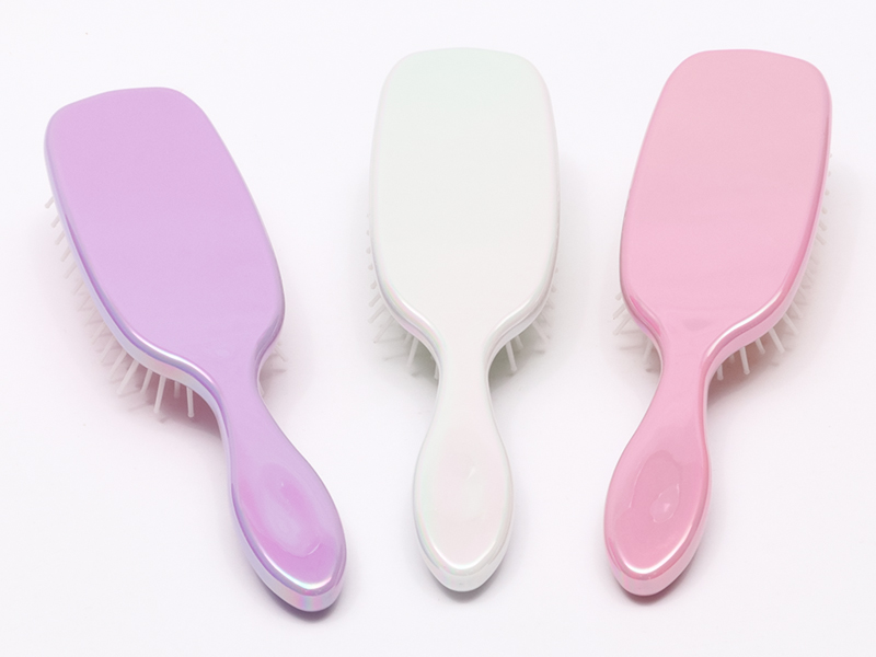 PLA Eco-vriendelijke plastic extensions ontwarrende haarborstel