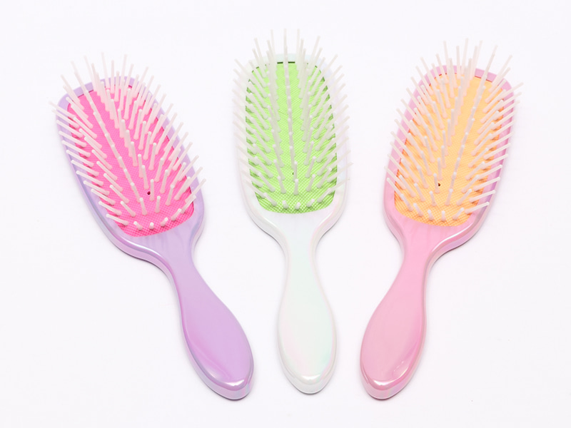 PLA Eco-vriendelijke plastic extensions ontwarrende haarborstel