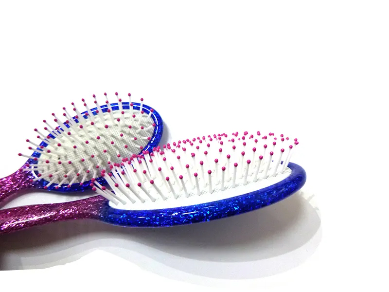 Paddle Plastic Föhnshampoo Curve Wave Haarborstel