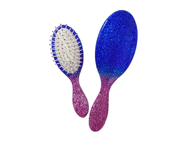 Paddle Plastic Föhnshampoo Curve Wave Haarborstel