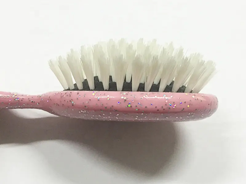 Mini ontwarrende kleurrijke haarborstel voor kinderen