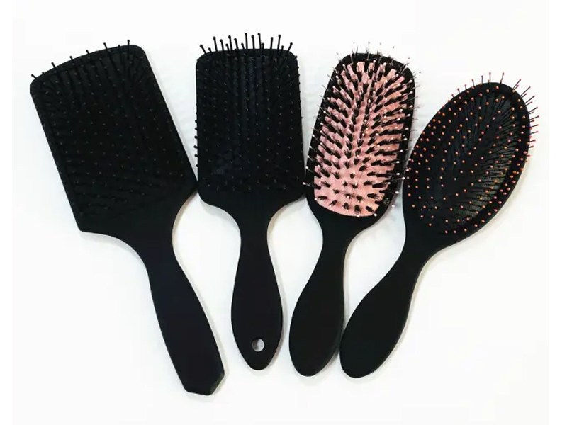 Paddle varkenshaar haarextensies borstel