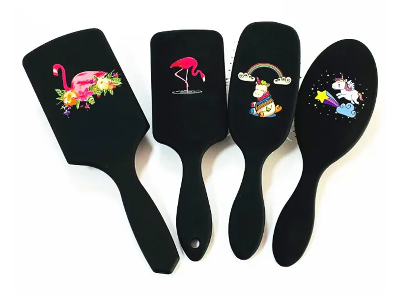 Paddle varkenshaar haarextensies borstel