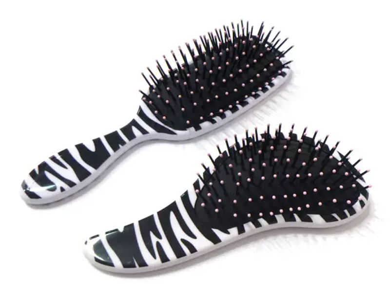 Ronde stijltang Weave haarshampoo kam