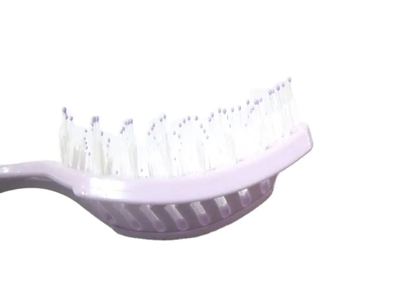 Plastic natuurlijke geventileerde peddelhaarborstel