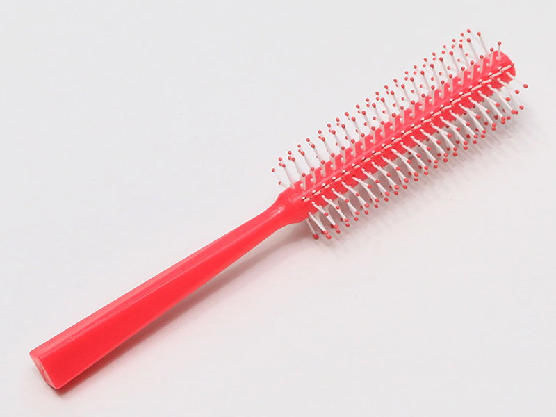 Kinderen ontwarrende kleur roze pruik ronde octopusborstels
