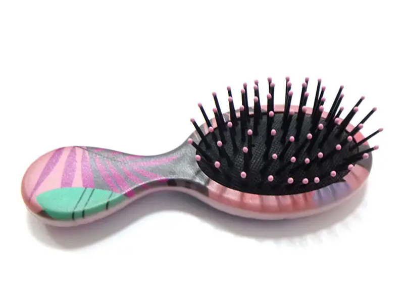 Baby ontwarrende peddelhaarmassager kleurkam