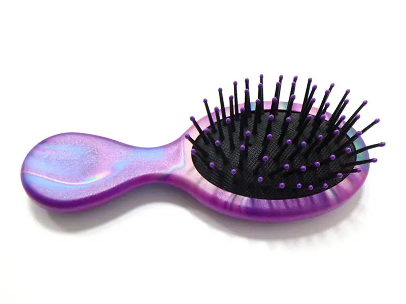 Baby ontwarrende peddelhaarmassager kleurkam